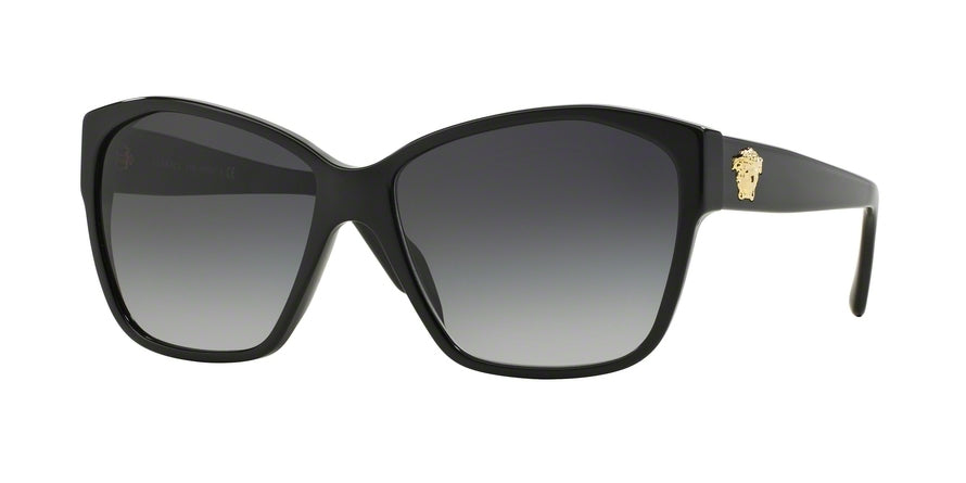 Versace VE4277A Butterfly Sunglasses  GB1/8G-BLACK 60-15-140 - Color Map black
