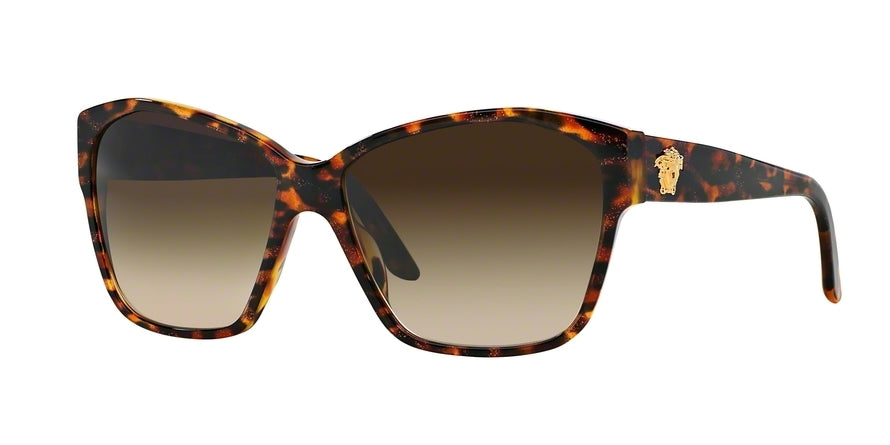 Versace VE4277 Butterfly Sunglasses  511513-ANIMALIER BROWN/HAVANA 60-15-140 - Color Map brown