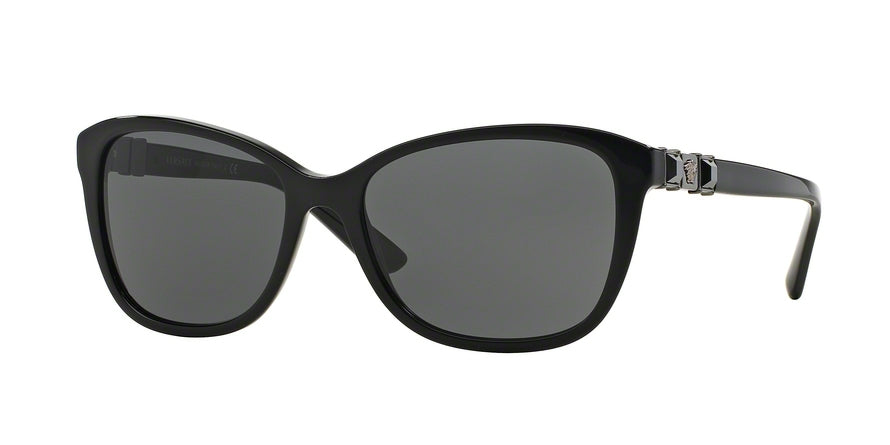 Versace VE4293B Cat Eye Sunglasses  GB1/87-BLACK 57-17-140 - Color Map black