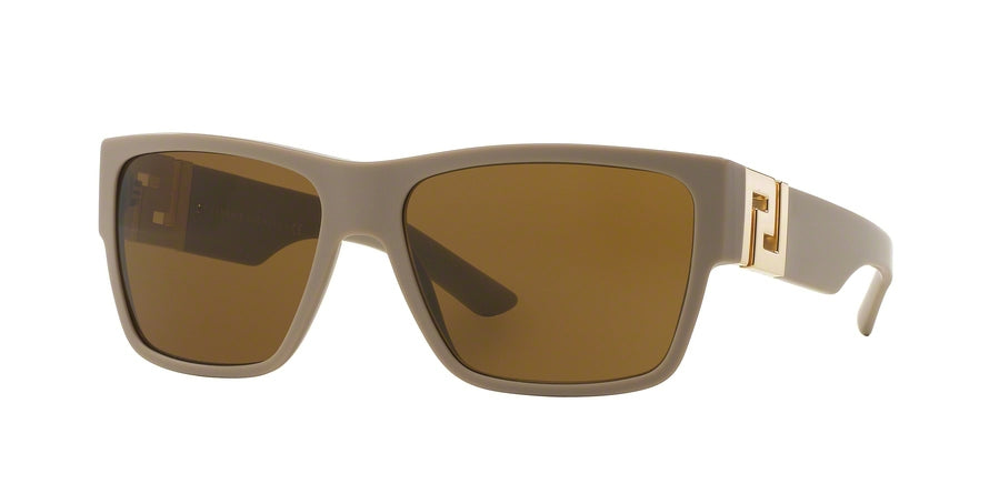 Versace VE4296A Square Sunglasses  514673-SAND BEIGE 59-16-145 - Color Map light brown