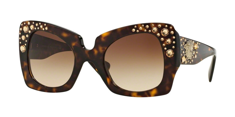 Versace VE4308B Butterfly Sunglasses  108/13-HAVANA 54-22-140 - Color Map havana
