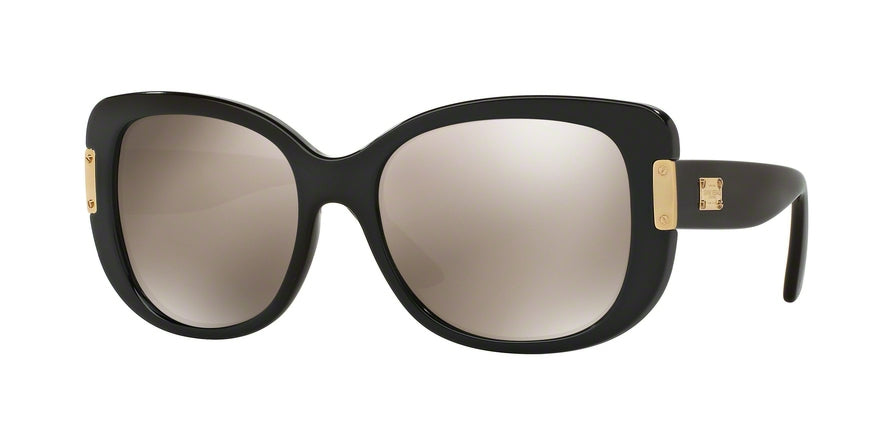 Versace VE4311 Square Sunglasses  GB1/5A-BLACK 56-18-140 - Color Map black