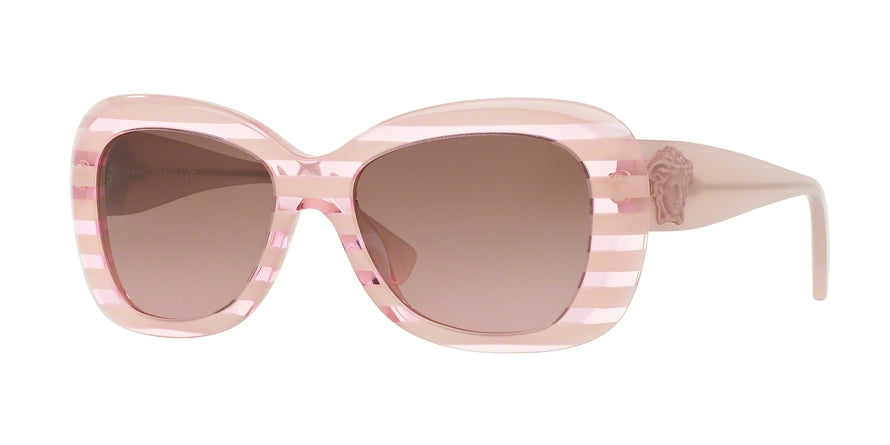 Versace VE4317 Rectangle Sunglasses  520114-RULE PINK 54-18-140 - Color Map pink