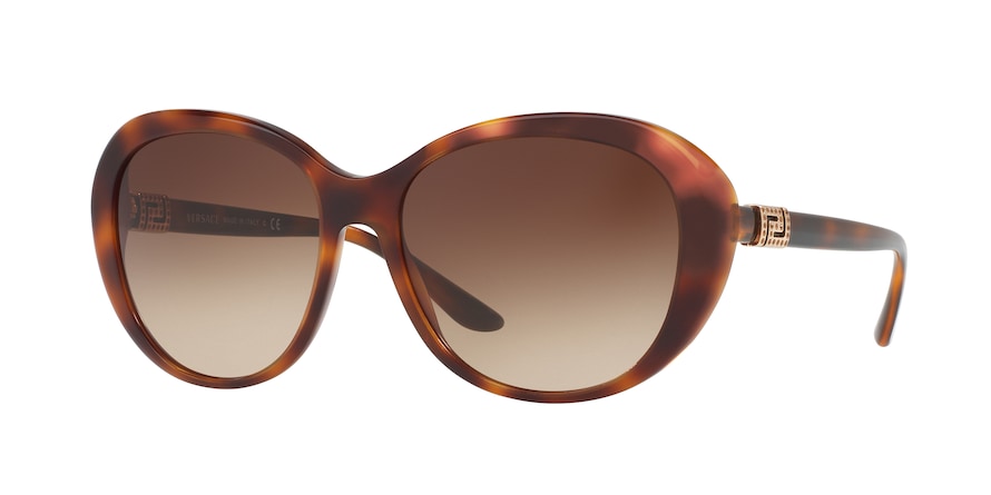Versace VE4324B Butterfly Sunglasses  521713-HAVANA 57-16-140 - Color Map havana