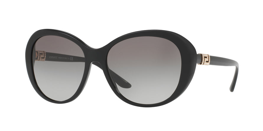 Versace VE4324B Butterfly Sunglasses  GB1/11-BLACK 57-16-140 - Color Map black
