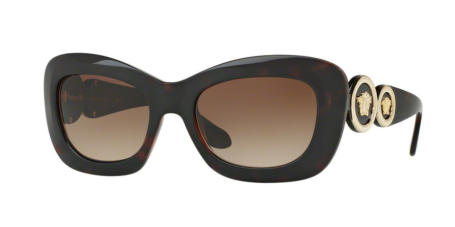 Versace VE4328 Rectangle Sunglasses  521213-HAVANA 54-20-140 - Color Map brown