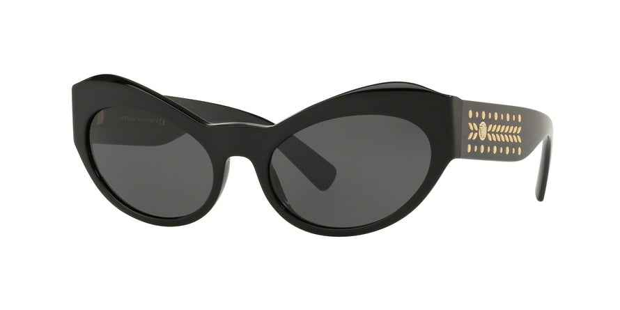 Versace VE4356 Butterfly Sunglasses  GB1/87-BLACK 54-18-140 - Color Map black