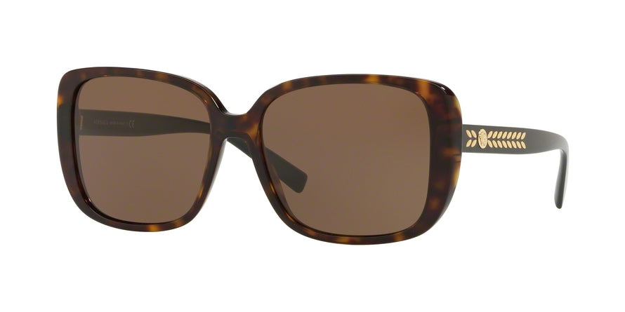 Versace VE4357A Square Sunglasses  108/73-HAVANA 56-16-140 - Color Map havana