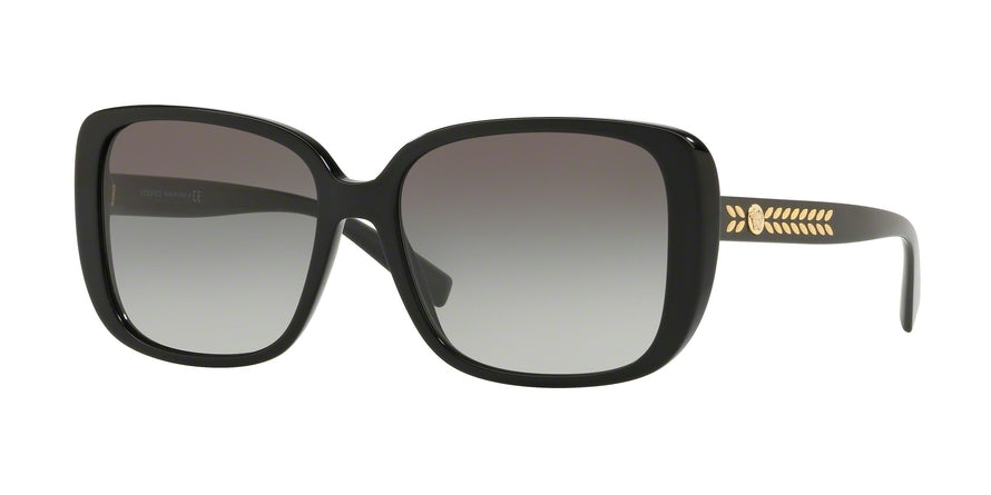 Versace VE4357A Square Sunglasses  GB1/11-BLACK 56-16-140 - Color Map black