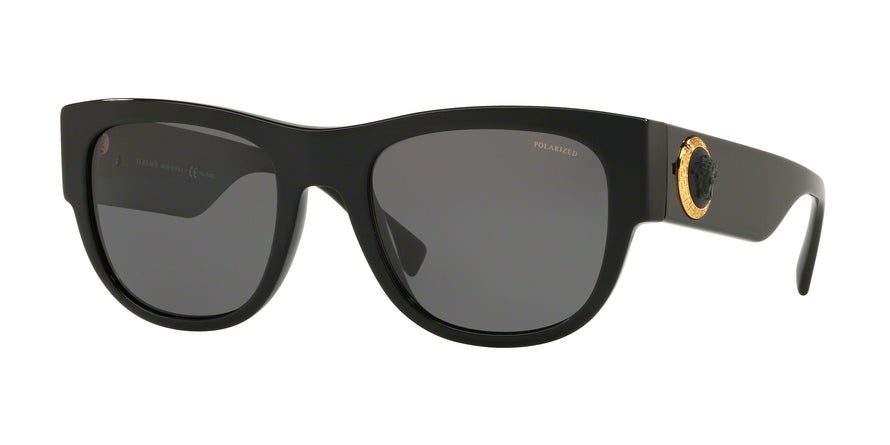 Versace VE4359 Pillow Sunglasses  GB1/81-BLACK 55-21-145 - Color Map black
