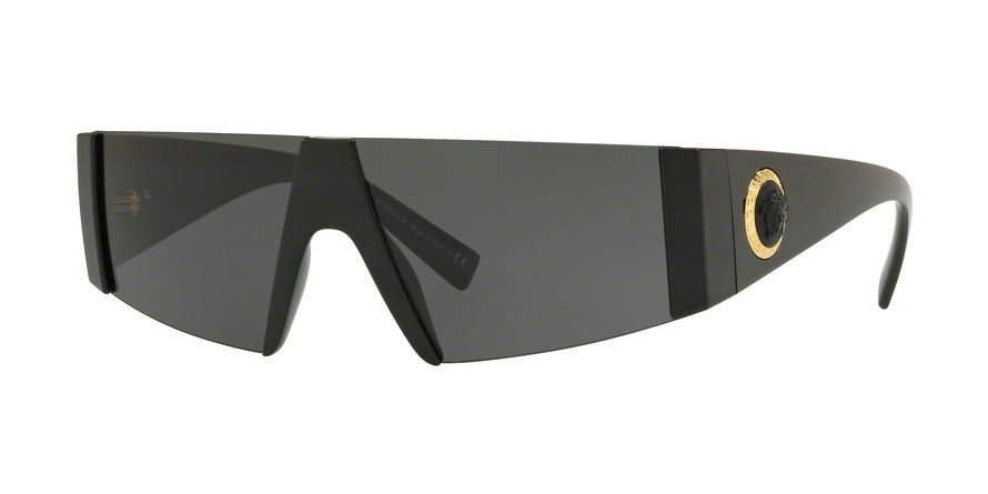Versace VE4360 Rectangle Sunglasses  GB1/87-BLACK 36-136-140 - Color Map black