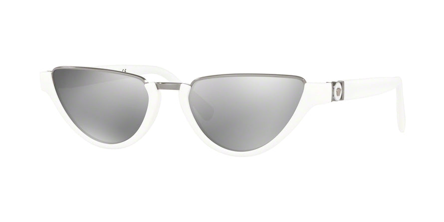 Versace VE4370 Irregular Sunglasses  401/6G-WHITE 54-18-140 - Color Map white