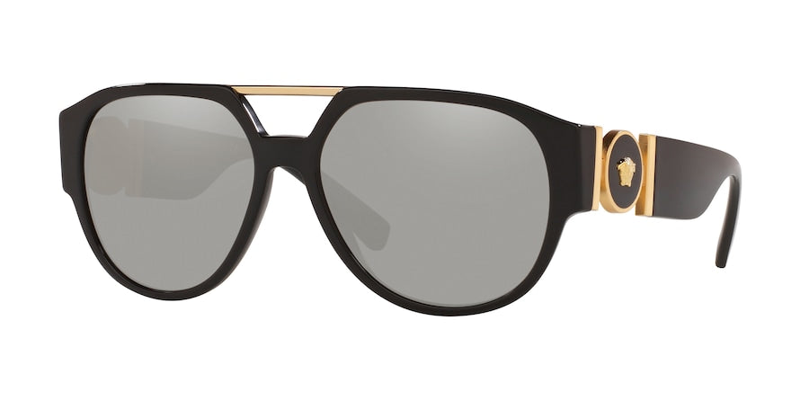 Versace VE4371 Phantos Sunglasses  GB1/6G-BLACK 58-16-140 - Color Map black