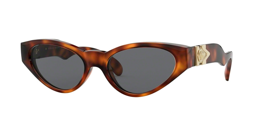 Versace VE4373 Cat Eye Sunglasses  521787-HAVANA 54-18-135 - Color Map havana