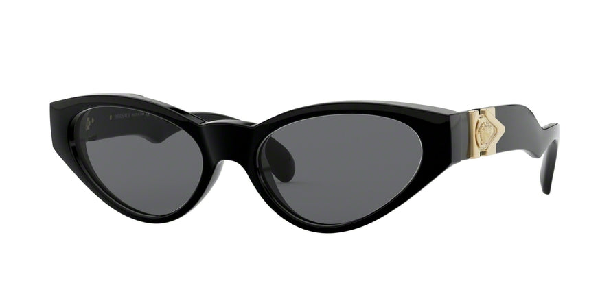Versace VE4373 Cat Eye Sunglasses  GB1/87-BLACK 54-18-135 - Color Map black