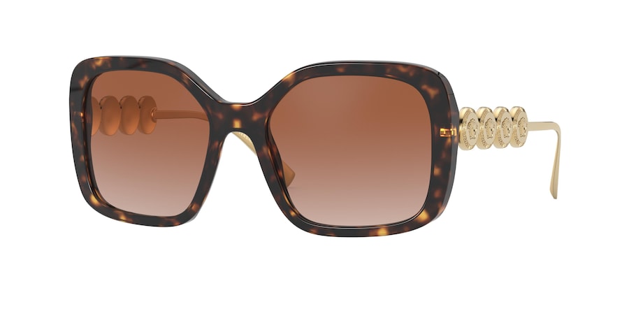 Versace VE4375 Irregular Sunglasses  108/13-HAVANA 53-18-135 - Color Map havana