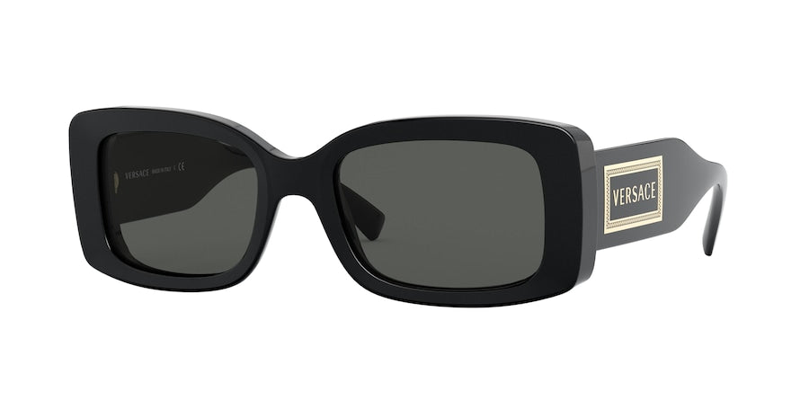 Versace VE4377 Pillow Sunglasses  GB1/87-BLACK 52-19-140 - Color Map black