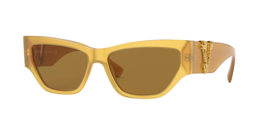 Versace VE4383 Cat Eye Sunglasses  135/73-OPAL YELLOW 56-15-140 - Color Map yellow