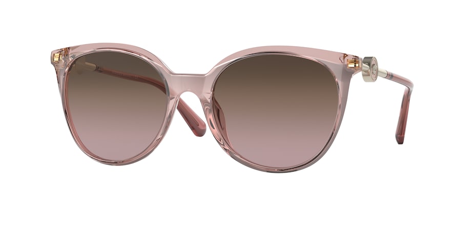 Versace VE4404F Phantos Sunglasses  532214-TRANSPARENT PINK 55-19-140 - Color Map pink