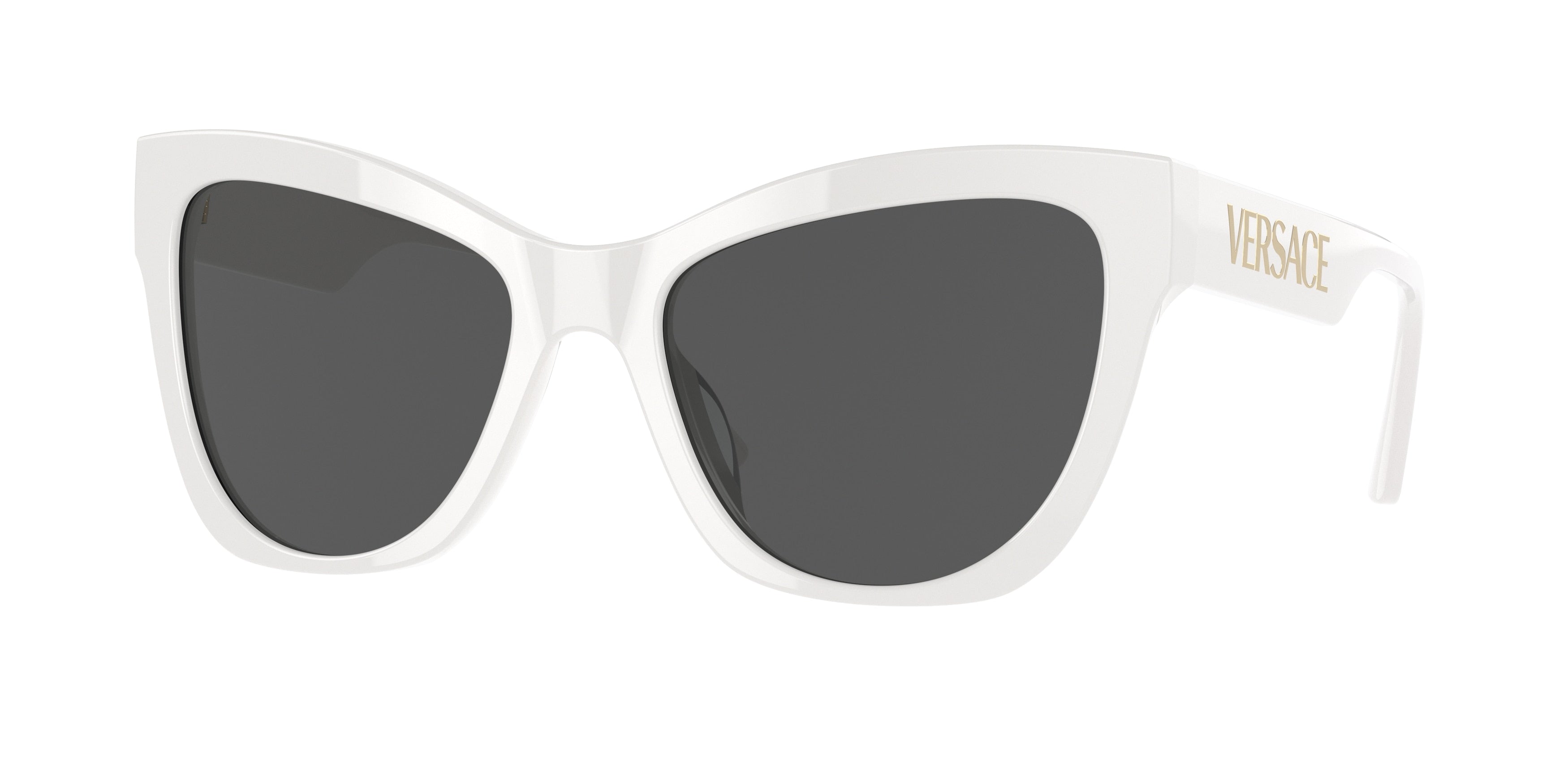 Versace VE4417U Cat Eye Sunglasses  314/87-White 56-140-19 - Color Map White
