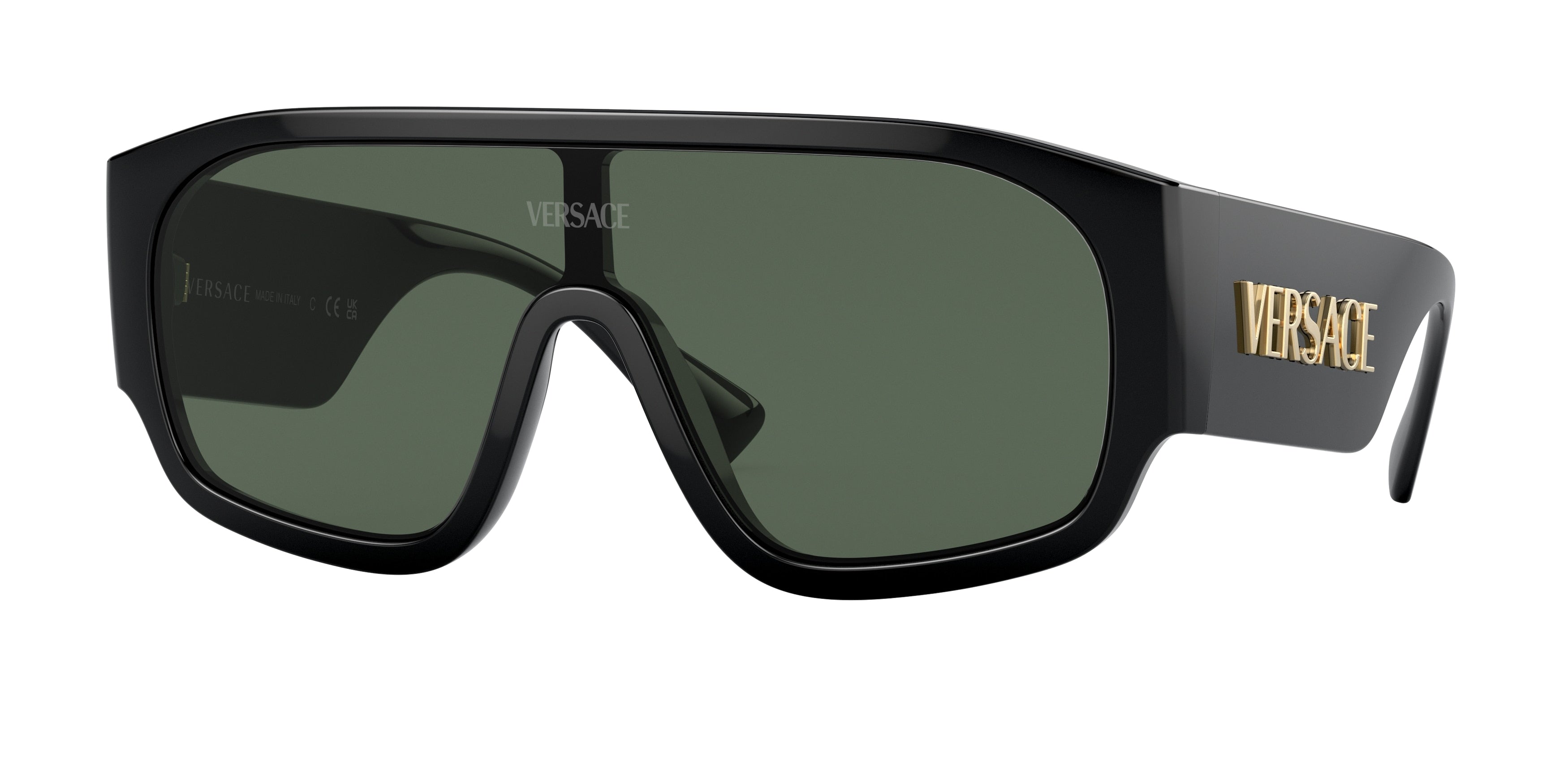 Versace VE4439 Pillow Sunglasses  GB1/71-Black 33-145-133 - Color Map Black