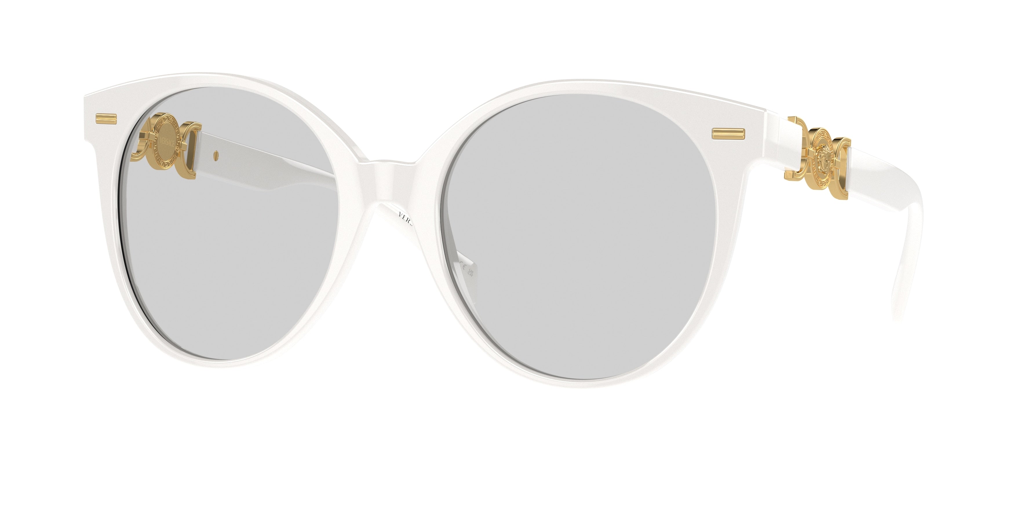 Versace VE4442 Phantos Sunglasses  314/M3-White 55-140-20 - Color Map White