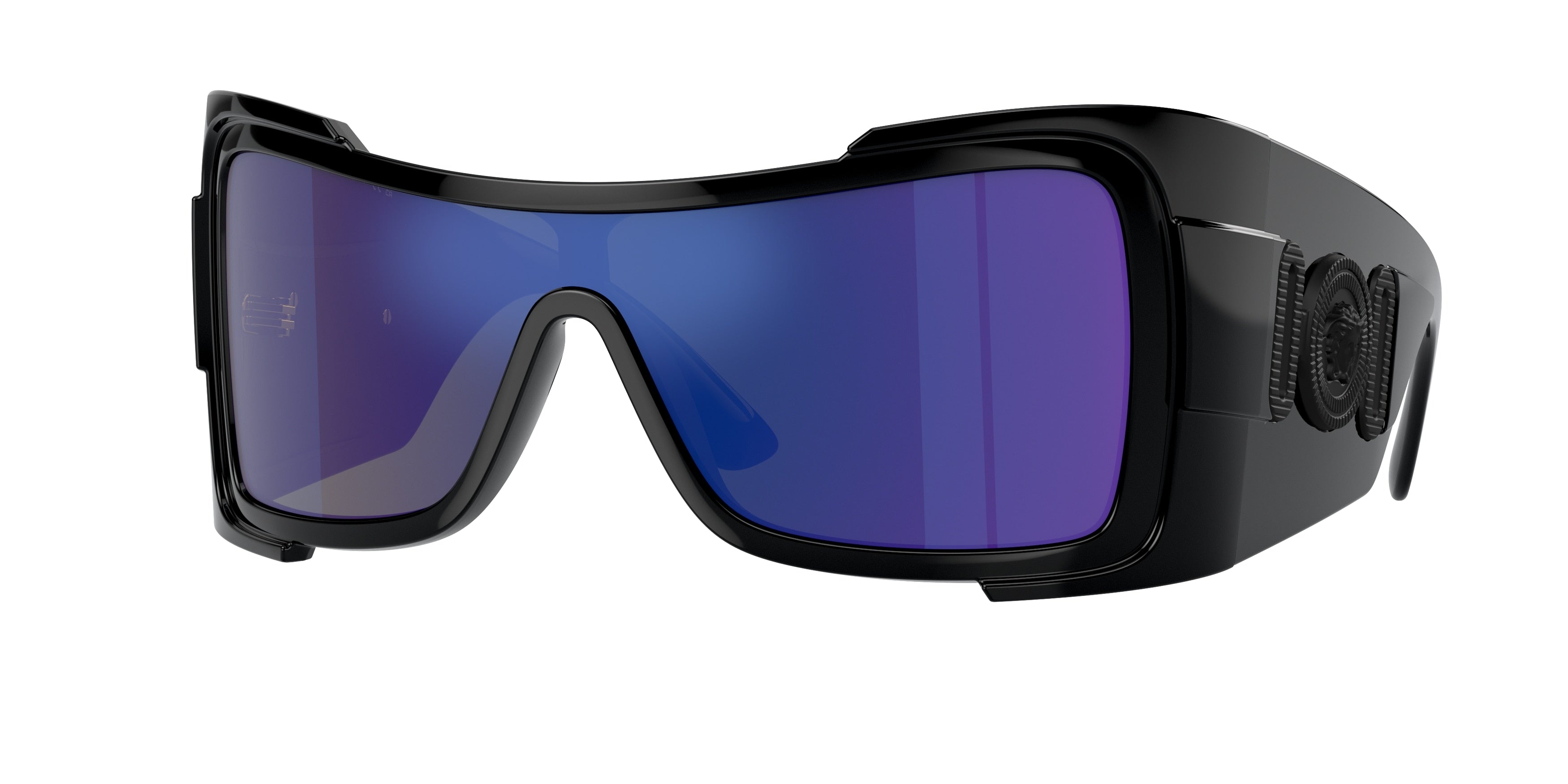 Versace VE4451 Irregular Sunglasses  GB1/55-Black 0-125-127 - Color Map Black