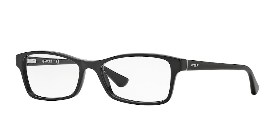 Vogue VO2886 Butterfly Eyeglasses  W44-BLACK 51-16-135 - Color Map black