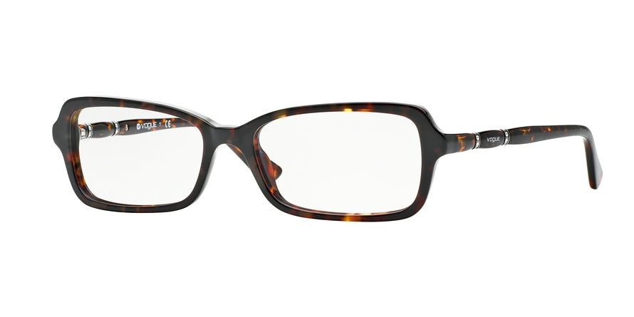 Vogue VO2888B Pillow Eyeglasses  W656-DARK HAVANA 54-16-135 - Color Map havana