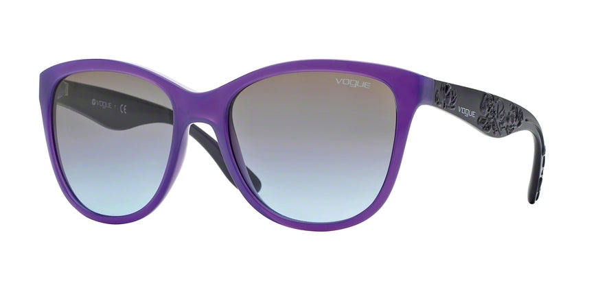Vogue VO2897S Square Sunglasses  223048-OPAL VIOLET 54-17-135 - Color Map violet