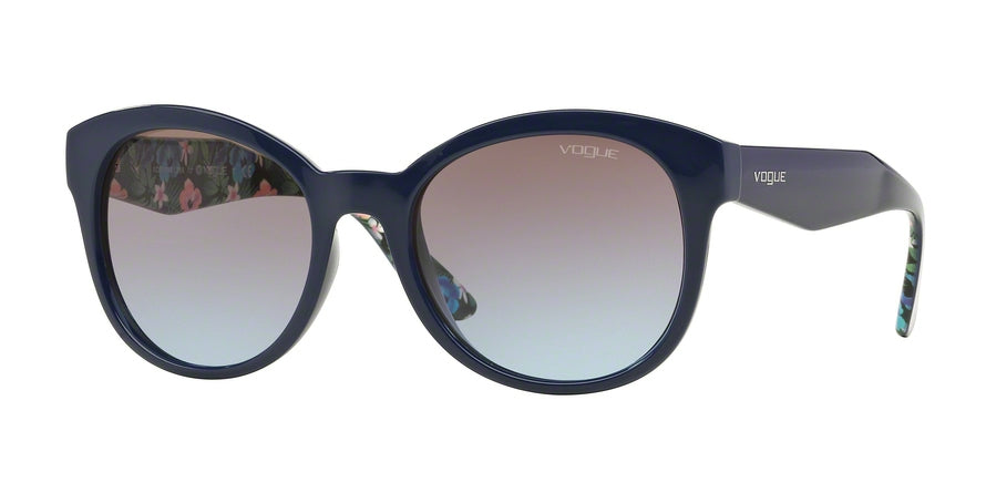Vogue VO2992S Phantos Sunglasses  232548-NIGHT BLUE 53-19-140 - Color Map blue