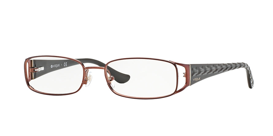 Vogue VO3910 Pillow Eyeglasses  811-BROWN 53-17-135 - Color Map brown