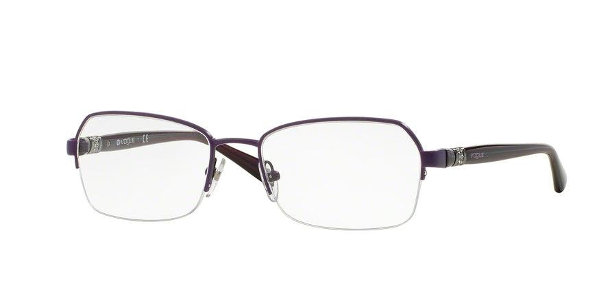 Vogue VO3971B Butterfly Eyeglasses  897S-MATTE VIOLET 51-18-135 - Color Map violet