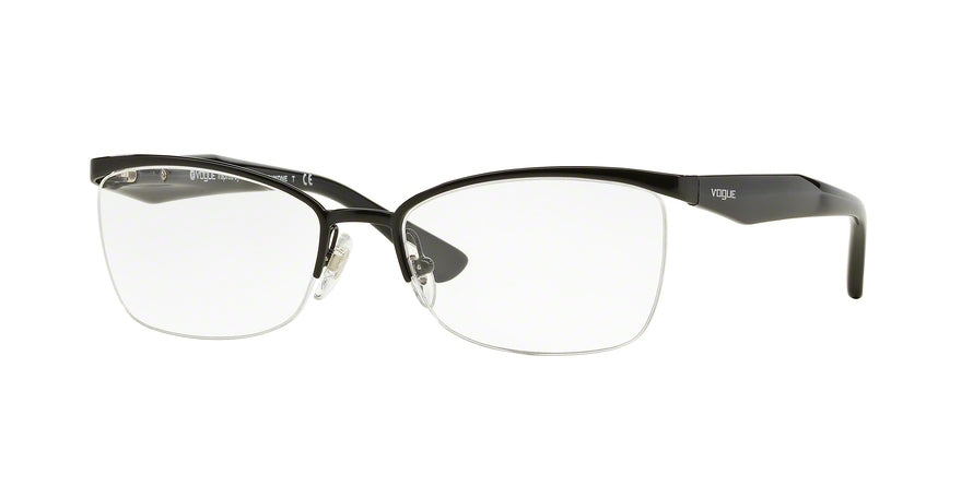 Vogue VO3981 Butterfly Eyeglasses  352-BLACK 54-17-135 - Color Map black