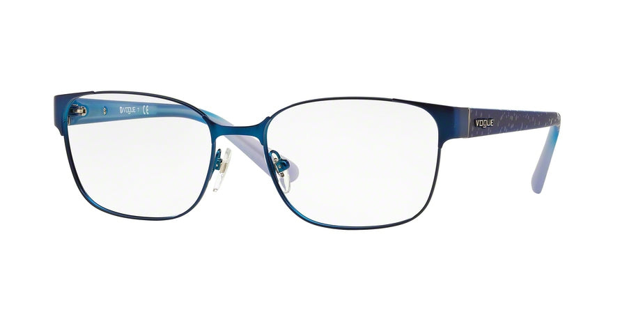Vogue VO3986 Pillow Eyeglasses  964S-MATTE BLUE 52-17-135 - Color Map blue