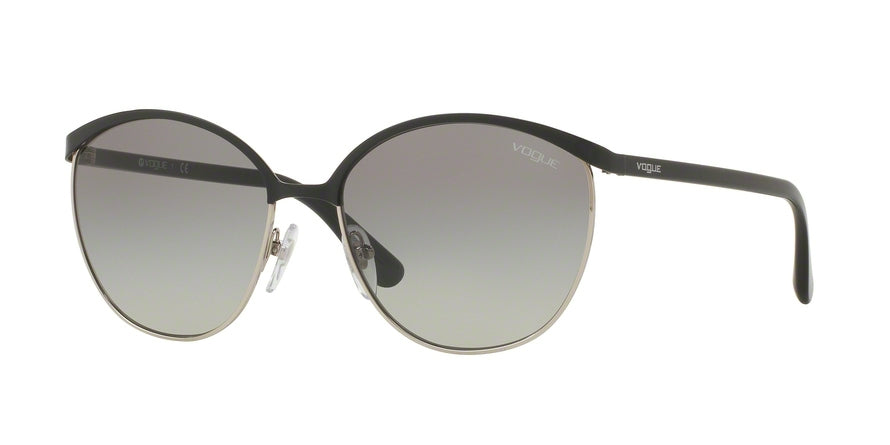 Vogue VO4010S Phantos Sunglasses  352/11-BLACK/SILVER 57-17-140 - Color Map black