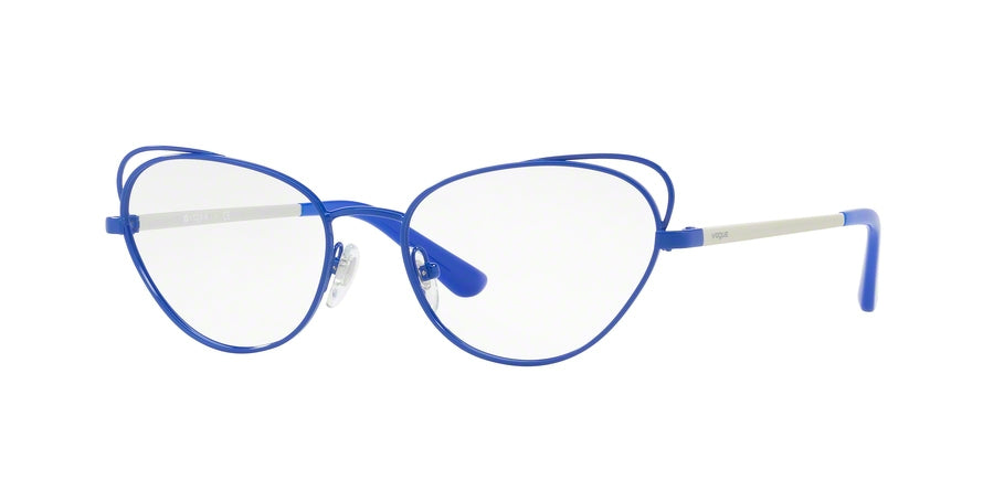 Vogue VO4056 Cat Eye Eyeglasses  5054-PASTEL BLUE 54-17-135 - Color Map blue