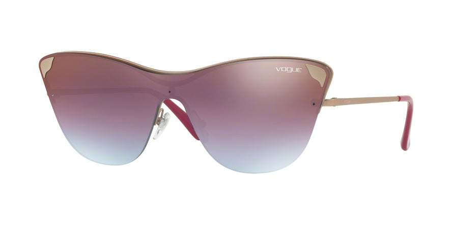 Vogue VO4079S Butterfly Sunglasses  5075H7-MATTE LIGHT PINK GOLD 39-139-135 - Color Map pink