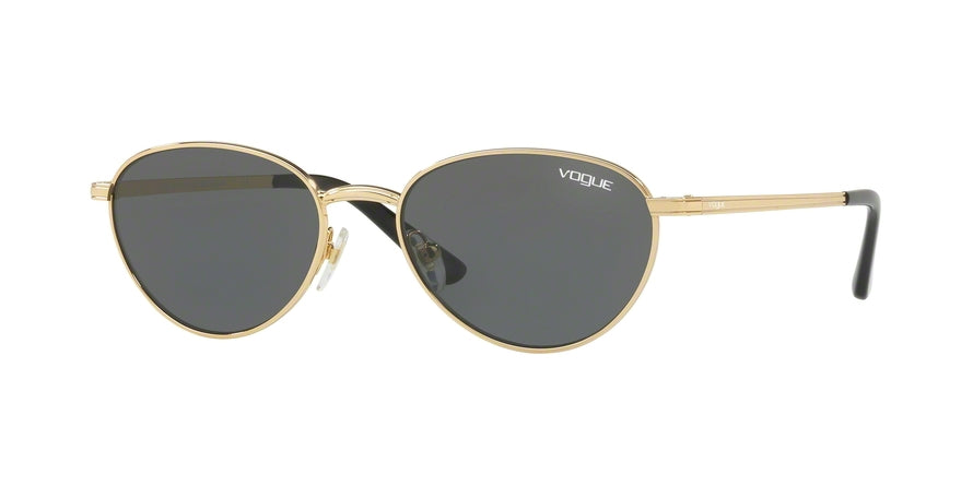 Vogue VO4082S Oval Sunglasses  280/87-GOLD 53-17-135 - Color Map gold