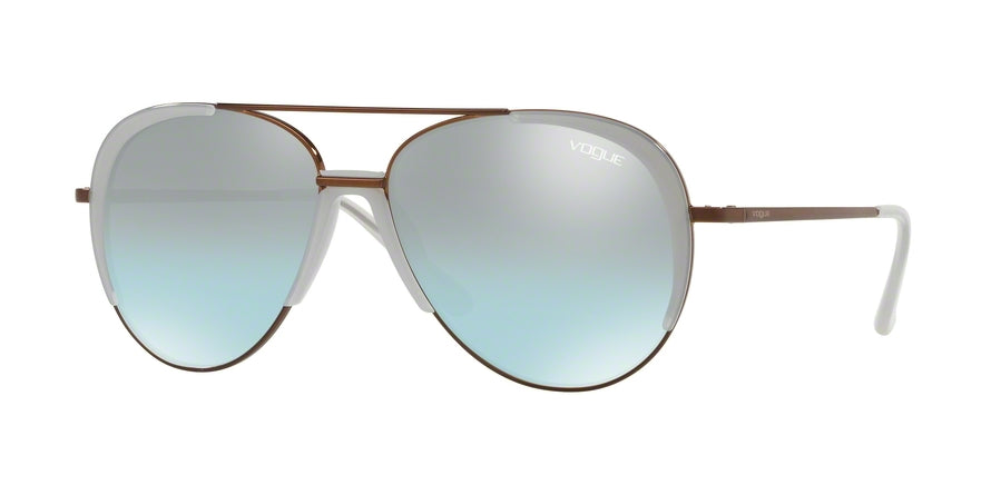 Vogue VO4097S Pilot Sunglasses  50747C-COPPER 58-14-135 - Color Map grey