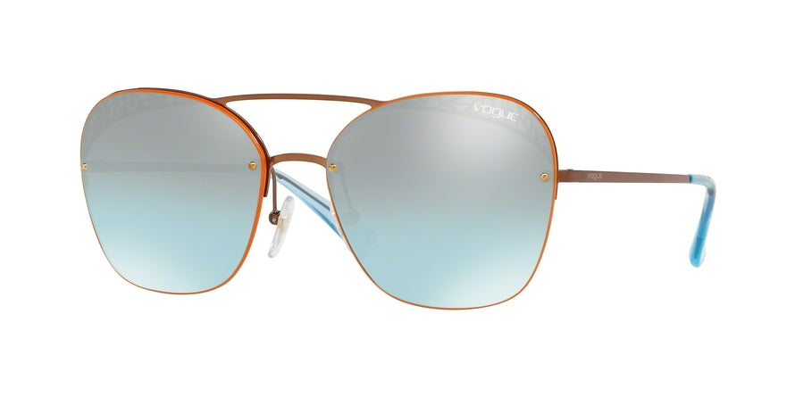 Vogue VO4104S Square Sunglasses  50747C-COPPER 57-18-135 - Color Map bronze/copper