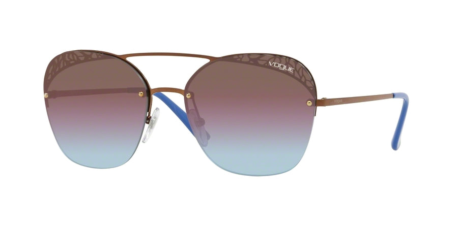 Vogue VO4104S Square Sunglasses  5074H7-COPPER 57-18-135 - Color Map bronze/copper