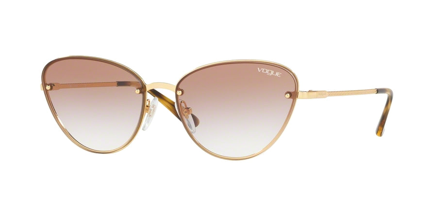 Vogue VO4111S Cat Eye Sunglasses  280/13-GOLD 57-16-135 - Color Map gold