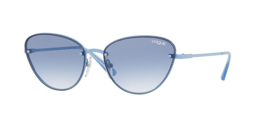 Vogue VO4111S Cat Eye Sunglasses  5112X0-LIGHT BLUE 57-16-135 - Color Map light blue