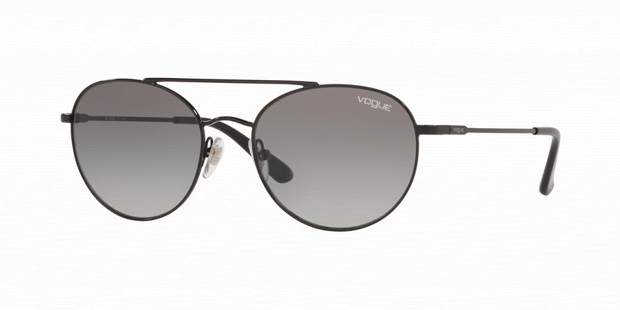 Vogue VO4129S Oval Sunglasses  352/11-BLACK 53-18-135 - Color Map black