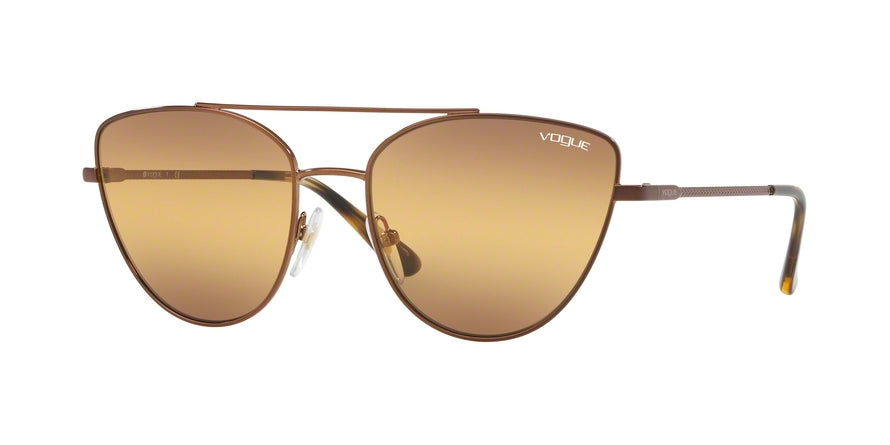 Vogue VO4130S Cat Eye Sunglasses  50740L-COPPER 56-18-135 - Color Map bronze/copper