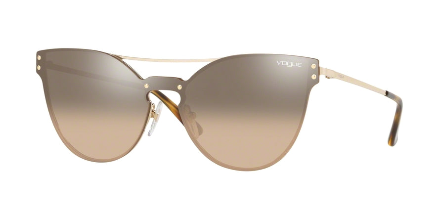 Vogue VO4135S Square Sunglasses  848/3D-PALE GOLD 41-141-140 - Color Map gold