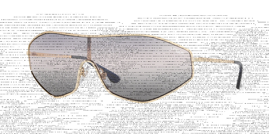 Vogue G-VISION VO4137S Irregular Sunglasses  848/0J-PALE GOLD 34-134-120 - Color Map gold