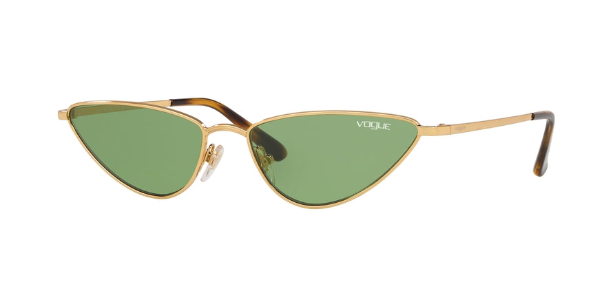 Vogue LA FAYETTE VO4138S Cat Eye Sunglasses  280/2-GOLD 56-16-135 - Color Map gold
