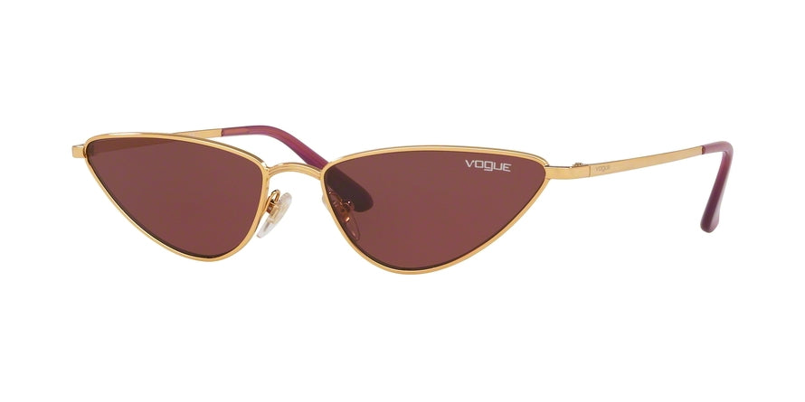 Vogue LA FAYETTE VO4138S Cat Eye Sunglasses  280/69-GOLD 56-16-135 - Color Map gold
